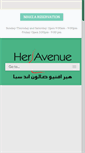 Mobile Screenshot of heravenuesalon.com